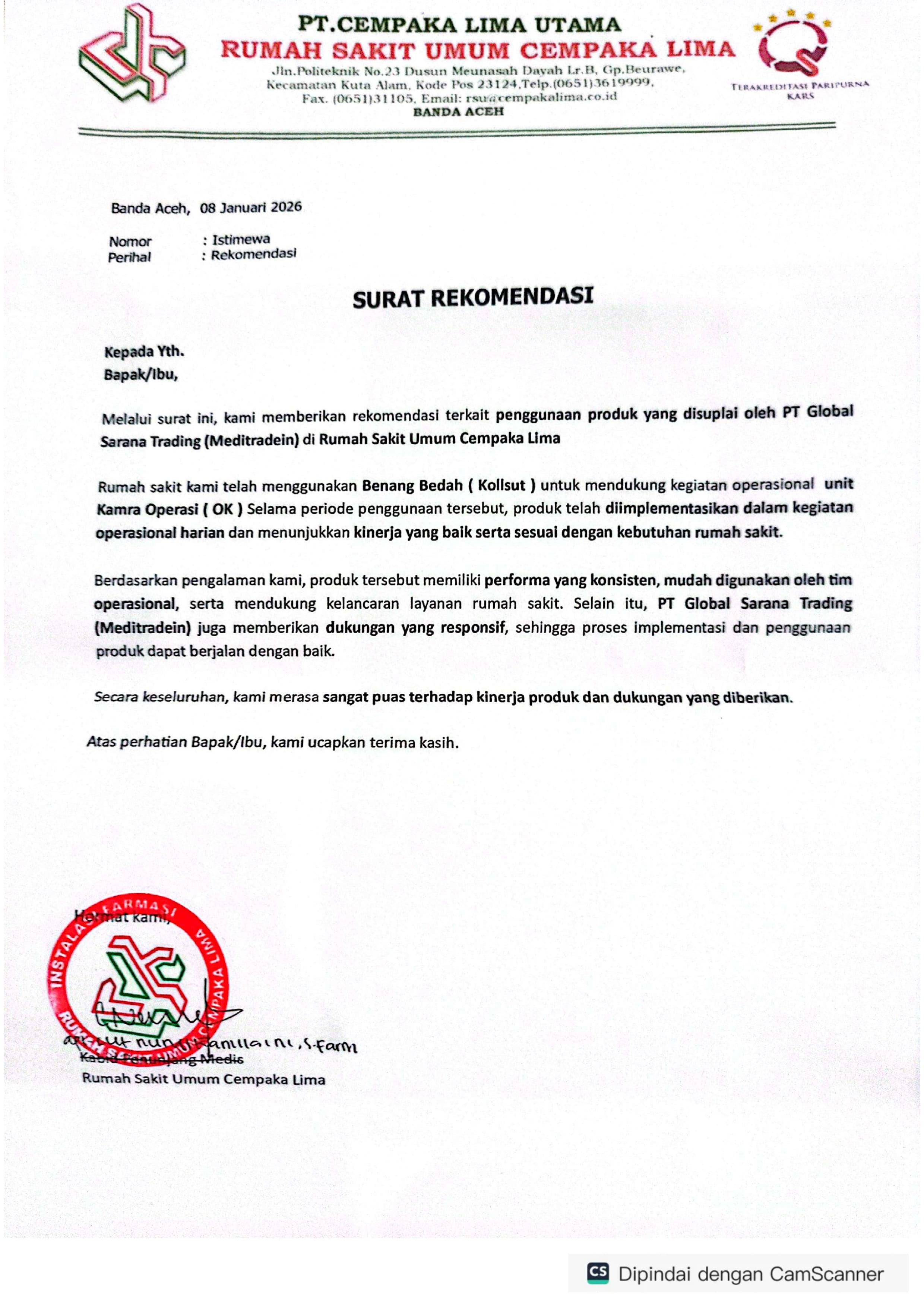 RS Umum Cempaka Lima